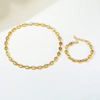 Stainless Steel Jewelry Bracelet, gold color plated, different styles for choice & for woman, Sold By PC