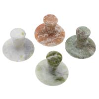 Bijoux de massage, pierre gemme, plus de couleurs à choisir, 46x50x50mm, Vendu par PC