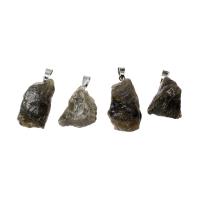 Bijoux Pendentifs en pierres gemmes, laiton, avec pierre gemme, brun, Vendu par PC