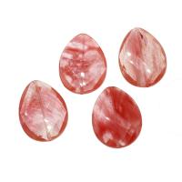 Pink Opal Beads Teardrop DIY pink Sold By PC