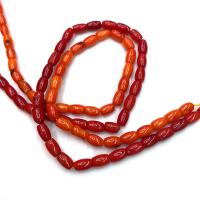 Synthetic Coral Beads Drum DIY Sold Per 14.96 Inch Strand