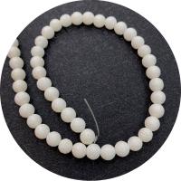 Schwamm Koralle Perle, rund, geschnitzt, DIY & verschiedene Größen vorhanden, weiß, 6-20mm, verkauft per 14.96 ZollInch Strang