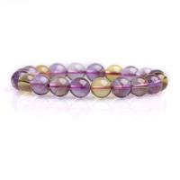Ametrine Bracelet, anti-fatigue & for woman, mixed colors, 8mm, Length:7.5 Inch, Sold By PC