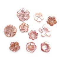Χάντρες Φυσικό Ροζ Shell, Pink Shell, Σκαλιστή, DIY & διαφορετικά στυλ για την επιλογή, ροζ, 15-20mm, 10PC/τσάντα, Sold Με τσάντα