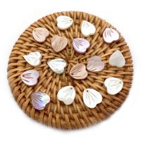 Shell Pendants, Heart, Carved, DIY, more colors for choice, 10mm, 10PC/Bag, Sold By Bag