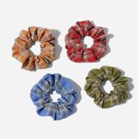 Hair Scrunchies Cloth handmade fashion jewelry & for woman 110mm Sold By PC