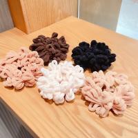 Hair Scrunchies Plush handmade fashion jewelry & for woman 90mm Sold By PC