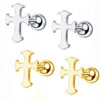 Stainless Steel Uho piercing nakit, Nehrđajući čelik, pozlaćen, modni nakit, više boja za izbor, Prodano By PC