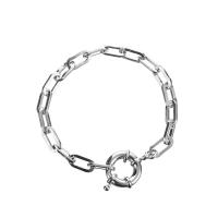Brass Bracelet, plated, Unisex, more colors for choice, 6mm, Length:Approx 7.68 Inch, Sold By PC