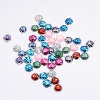 Fashion Resin Cabochons polished DIY 12mm Sold By PC