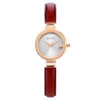 Женские наручные часы, цинковый сплав, с Кожа & Стеклянный, Женский, Много цветов для выбора, 175x30x10mm, продается PC