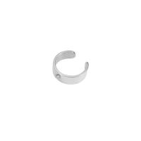 Edelstahl Ring Zubehöre, plattiert, Modeschmuck, keine, 7x17mm, verkauft von PC