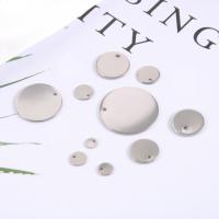 Stainless Steel Tag Charm, DIY & machine polishing & different size for choice, original color, Sold By PC