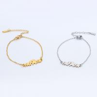 Titanium Steel Bracelet & Bangle, for woman, more colors for choice, Length:21 cm, 5PCs/Bag, Sold By Bag