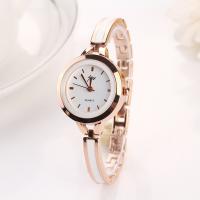 Women Wrist Watch, Tibetan Style, with Glass, for woman, more colors for choice, 210mm,22x7mm, Sold By PC