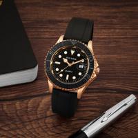 Men Wrist Watch, Stainless Steel, with Glass & Silicone & Tibetan Style, for man & waterproof, more colors for choice, 220x22mm,42x10mm, Sold By PC