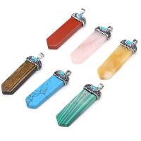 Gemstone Pendants Jewelry with Rhinestone Clay Pave DIY Sold By PC