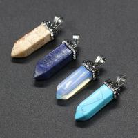 Gemstone Pendants Jewelry with Rhinestone Clay Pave Conical DIY Sold By PC