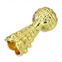 Zinc Alloy Bead Cap gold color plated Approx 1.5mm Sold By PC