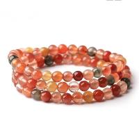 Rutilated Quartz Bracelet, anti-fatigue & for woman, mixed colors, Sold By PC