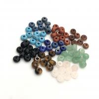 Полудрагоценный камень бусина-распорка, DIY & различные материалы для выбора, Много цветов для выбора, 5x8mm, продается PC