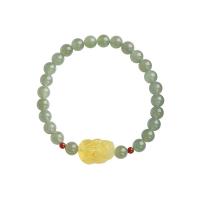 Hetian Jade Bracelet with Beeswax & Yunnan Red Agate Fabulous Wild Beast vintage & for woman 6mm Sold Per Approx 14-16 cm Strand