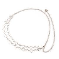 Zinc Alloy Waist Chain plated Unisex Length 100 cm Sold By PC