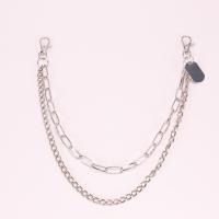 aleación de zinc cadena de cintura, chapado, para mujer, más colores para la opción, longitud:40 cm, Vendido por UD