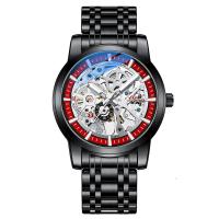 Men Wrist Watch, Stainless Steel, with Steel & Glass & Tibetan Style, for man & waterproof & luminated, more colors for choice, 230x20mm,41x12.5mm, Sold By PC