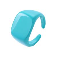Žalvarinis Cuff Finger Ring, stoving lakas, Bižuterijos, daugiau spalvų pasirinkimas, 15x20mm, Pardavė PC