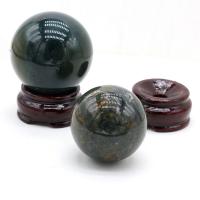 Indian Agate Ball Sphere, Rund, olika stilar för val, fler färger för val, 48-55mm, Säljs av PC