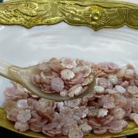 Perles de coquillage rose naturel, coquille rose, fleur, gravé, DIY, rose, 10mm, Vendu par PC