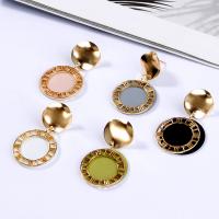 Tibetan Style Drop Earrings, plated, fashion jewelry & for woman & enamel, more colors for choice, 40x22mm, Sold By Pair