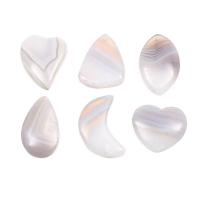 Lace Agate Pendants, different styles for choice, grey, 30-50mm, Sold By PC