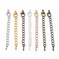 Zinc Alloy Extender Chain plated Sold By Bag