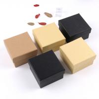 Smycken Gift Box, Papper, Square, fler färger för val, 85x85x55mm, Säljs av PC