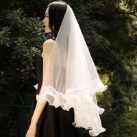 Swiss Yarn Wedding Veil handmade durable & fashion jewelry 1500mm Sold By PC