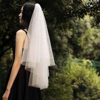 Марля Свадебная фата, Связанный вручную, Устойчивого & ювелирные изделия моды, 1500mm, продается PC