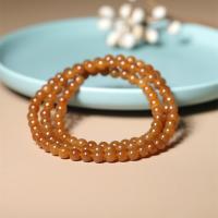 Wrap Bracelet Hetian Jade Round for woman nickel lead & cadmium free 6mm Sold Per Approx 16 cm Strand