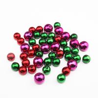 Copper Coated Plastic Beads, plated, DIY, more colors for choice, Sold By PC