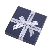 Jewelry Gift Box, Paper, Square, more colors for choice, 70x70x21mm, Sold By PC