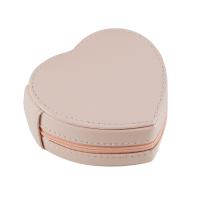 Storage Box, PU Leather, Heart, more colors for choice, 100x90x50mm, Sold By PC