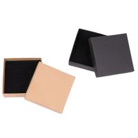 Jewelry Gift Box, Paper, Square, more colors for choice, Sold By PC