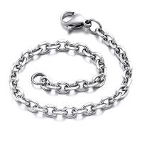 Stainless Steel Chain Necklace, 304 Stainless Steel, Unisex & different size for choice, original color, Sold By PC