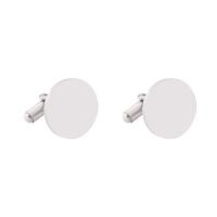 Cufflinks Zinc Alloy polished & for man Sold By Pair