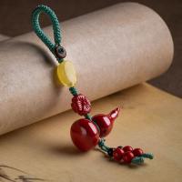 Cinnabar Key Clasp with Beeswax Unisex 110mm Sold By PC