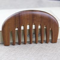 Decorative Hair Combs Sapotaceae polished portable & Unisex nickel lead & cadmium free Sold By PC