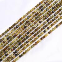 Natürlicher Granat Perlen, rund, poliert, DIY, gemischte Farben, verkauft per 38 cm Strang
