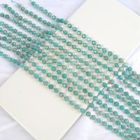Amazonit Perlen, Laterne, poliert, Star Cut Faceted & DIY, grün, verkauft per 38 cm Strang