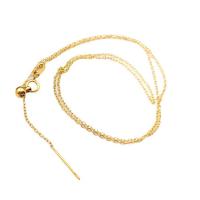 Titanstahl Halskette, plattiert, für Frau, keine, Länge 45 cm, 20PCs/Tasche, verkauft von Tasche